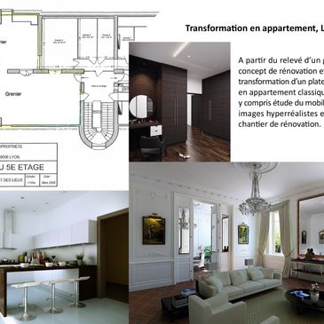 transformation d'appartement