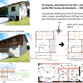 construction de villa en Guyane